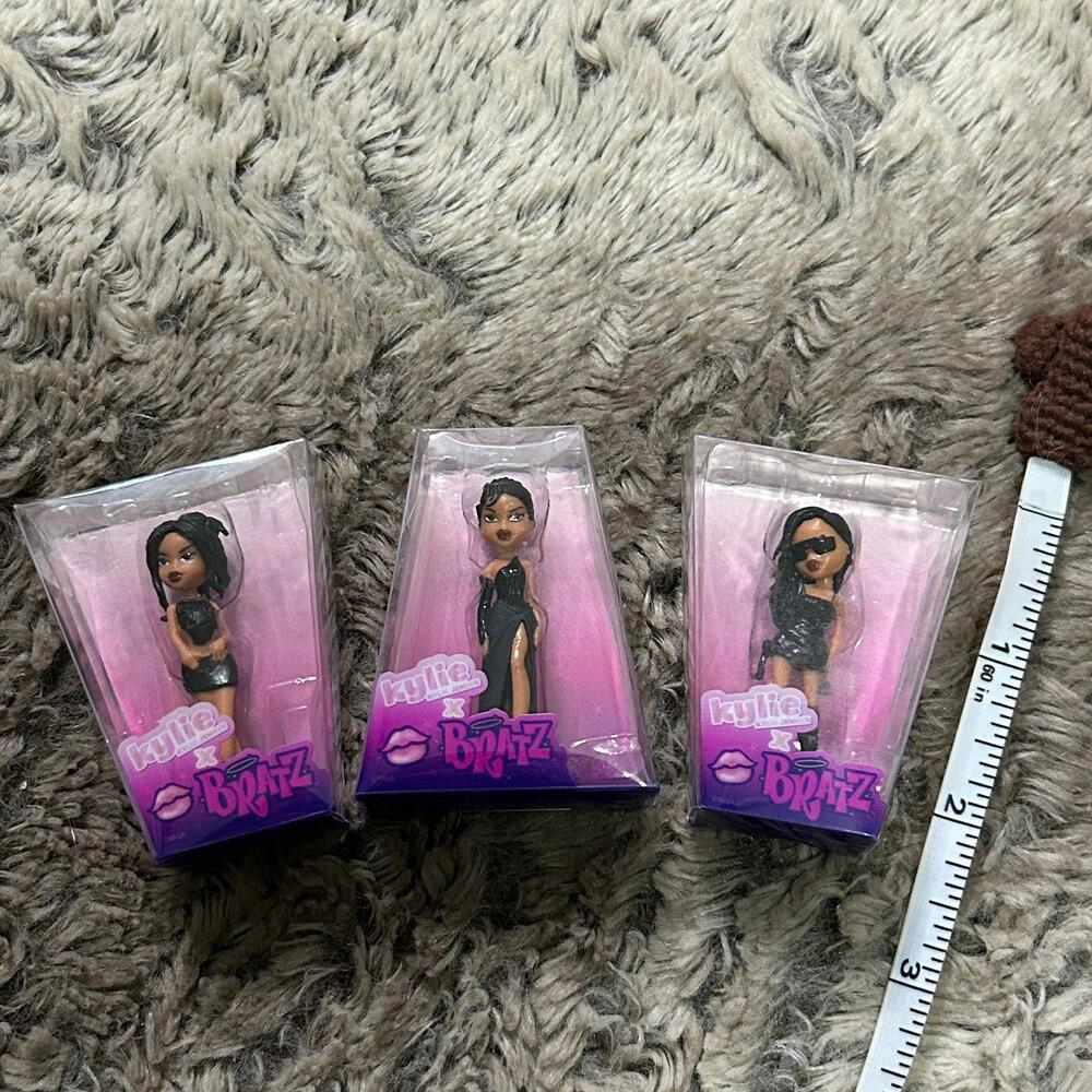 MGA Bratz MINI BRATZ Kylie Jenner Version Bundle Lot of 3 Miniature Dolls NIB